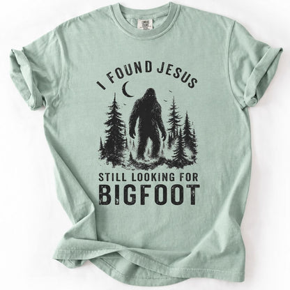 Bigfoot in Forest - Premium Shirt