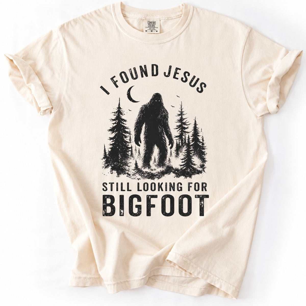Bigfoot in Forest - Premium Shirt