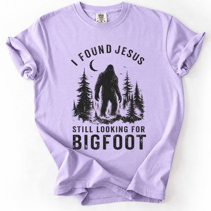 Bigfoot in Forest - Premium Shirt