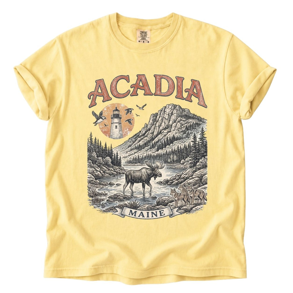 Vintage Acadia Maine Premium