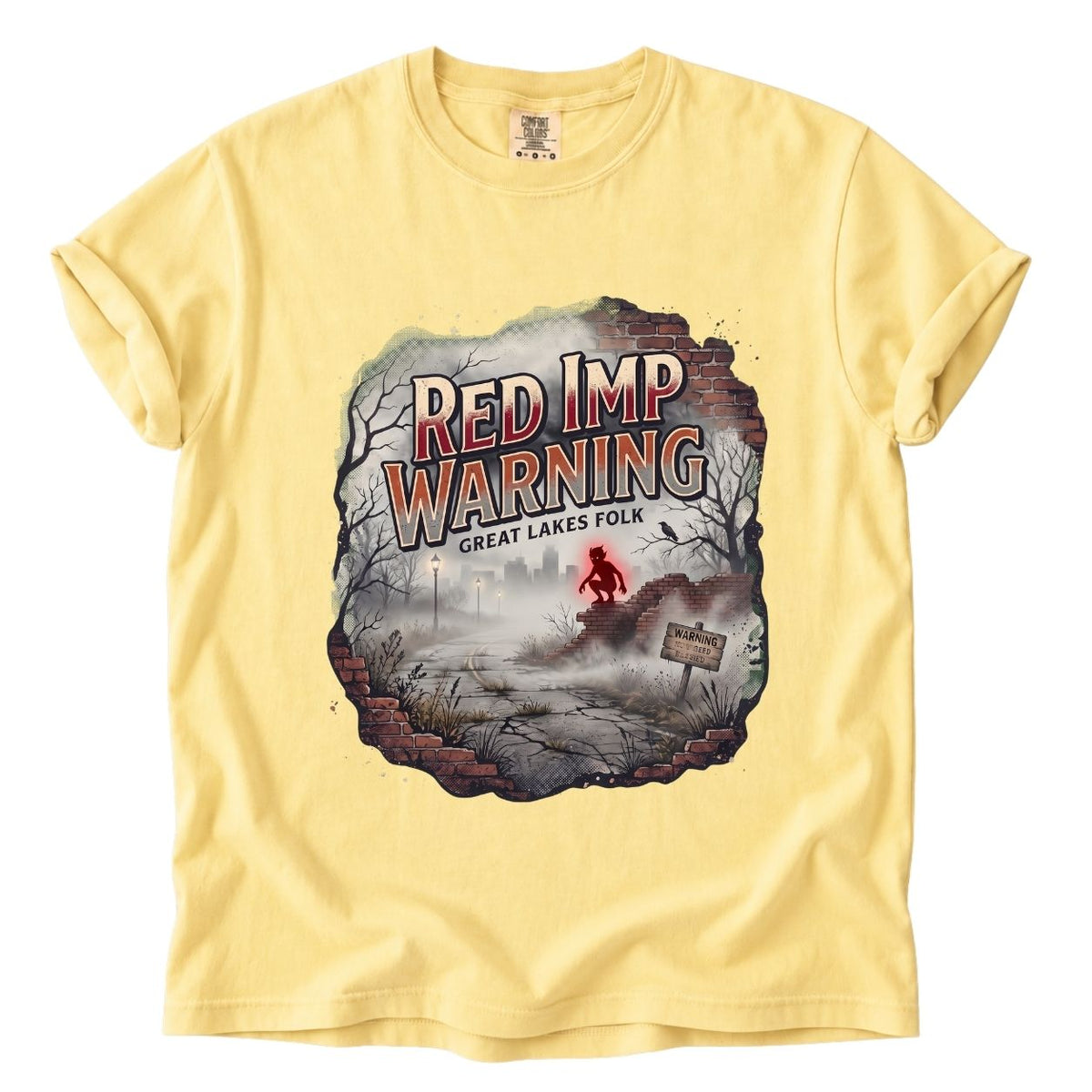 Red Imp Warning Premium