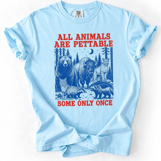 All Animals Are Pettable Premium Shirt