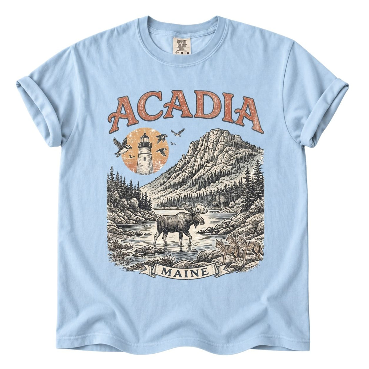 Vintage Acadia Maine Premium