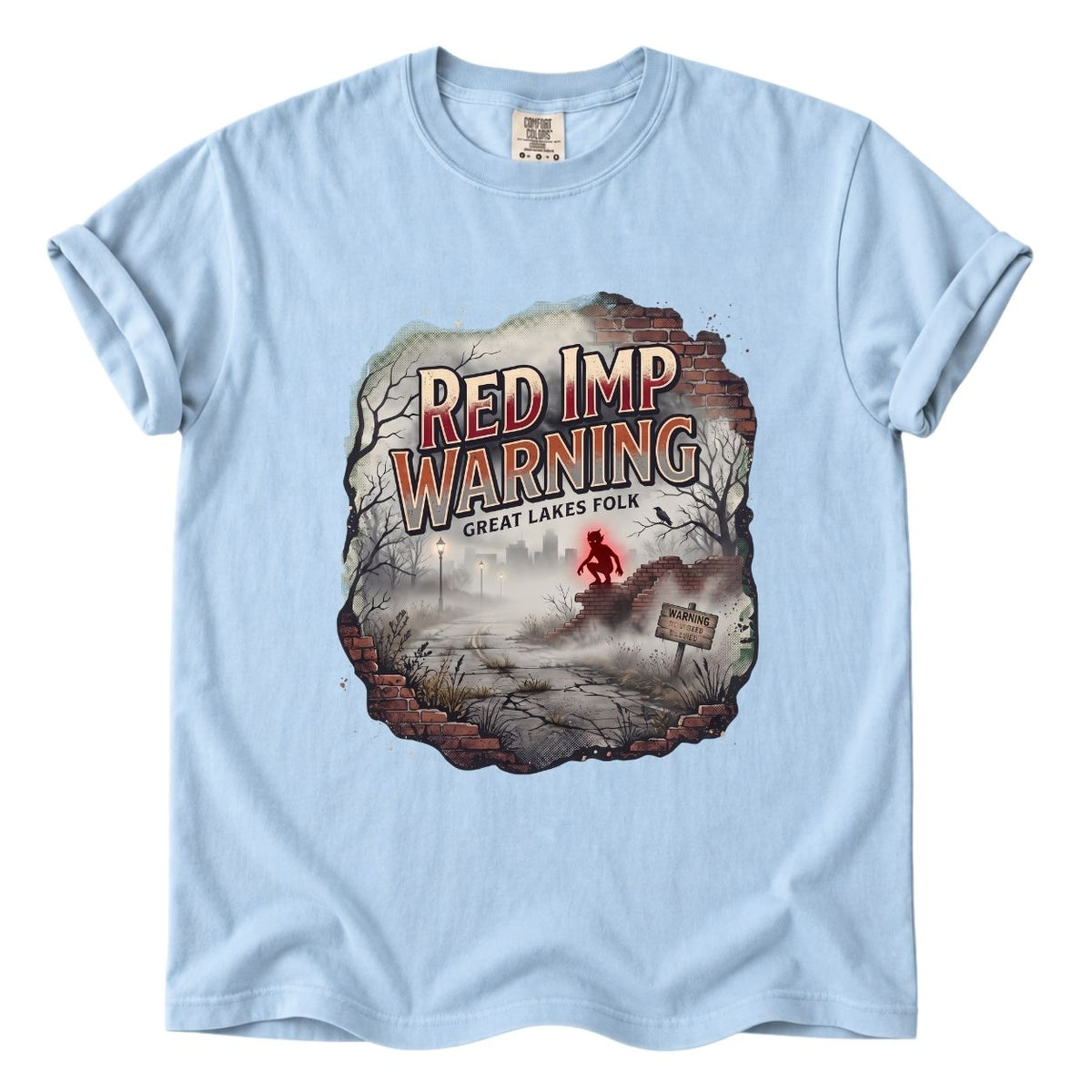 Red Imp Warning Premium