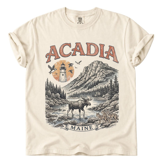 Vintage Acadia Maine Premium
