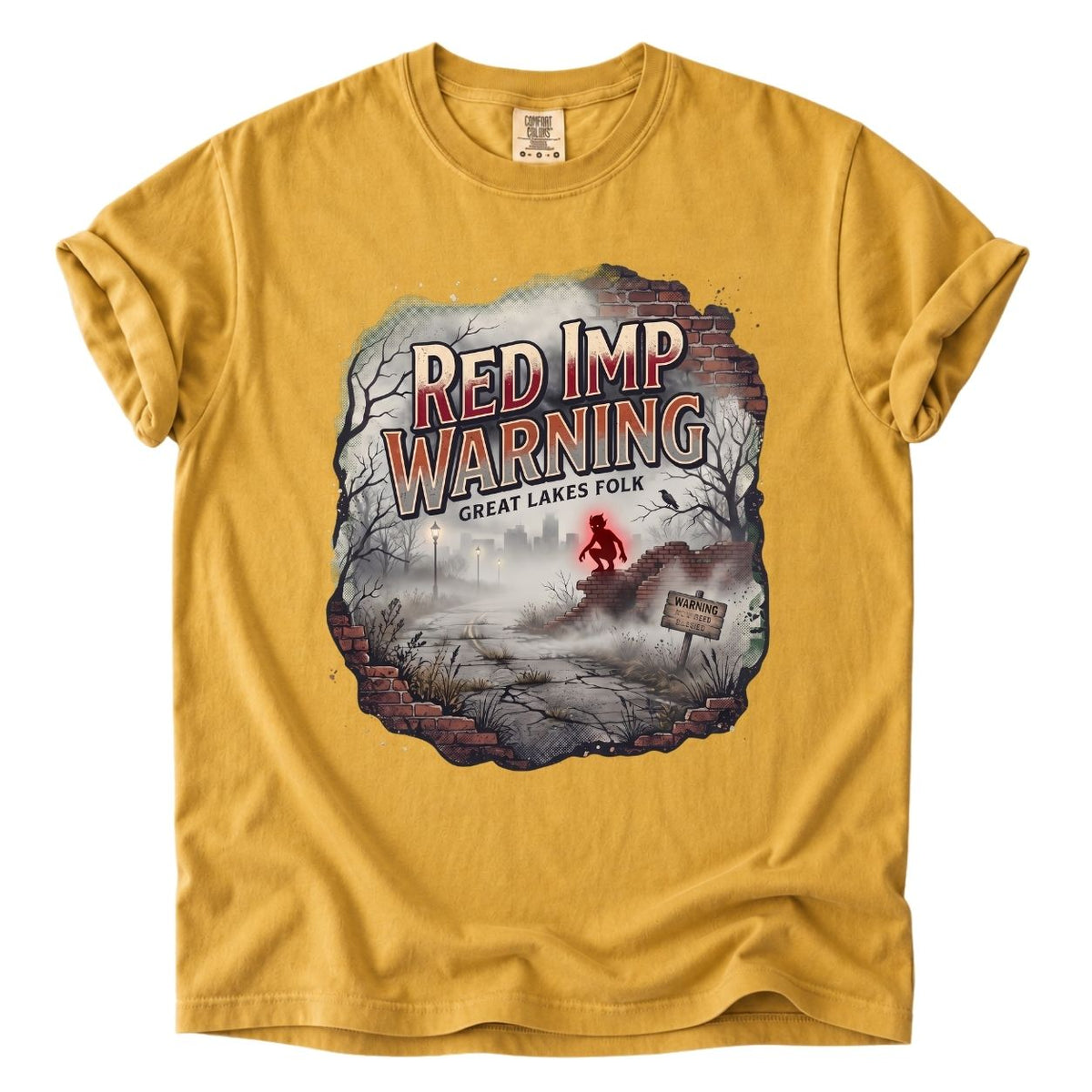 Red Imp Warning Premium