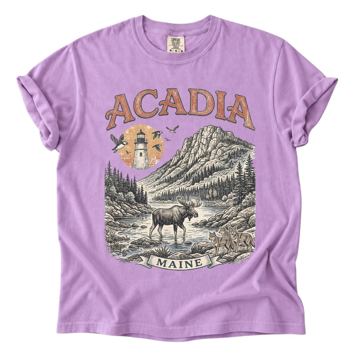 Vintage Acadia Maine Premium
